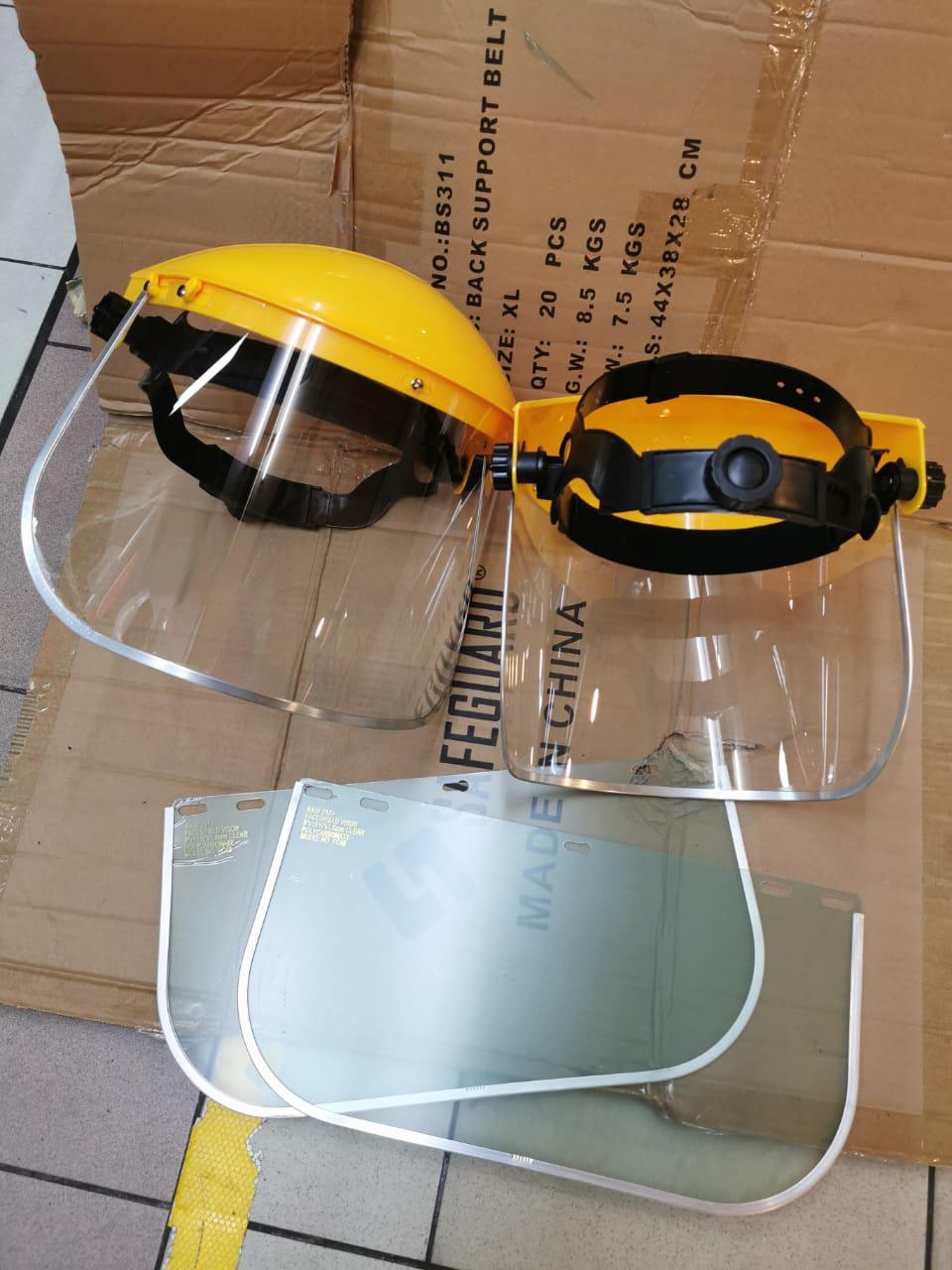 FACESHIELD VPRO B1YE ABS BROWGUARD YELLOW PN V915