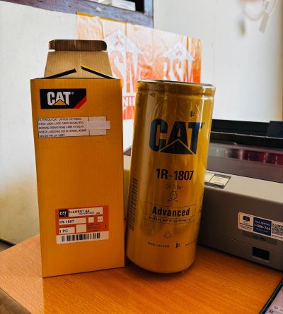 FILTER OLI CAT UNTUK CAT D6G2 D7G2 120H 120G 160G XGMA 955 BOMAG DONGFENG FAW HITACHI IVECO LIUGONG SDLG LG956L XCMG VOLVO PN 1R-1807
