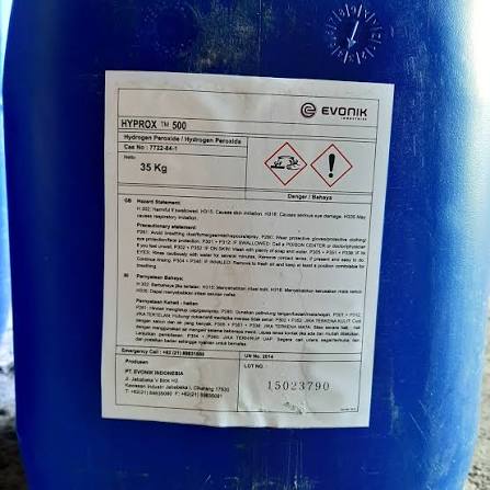 Hidrogen Peroksida Hyprox 500 35 Liter
