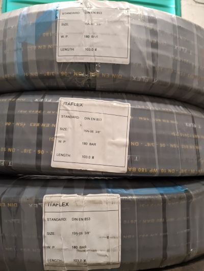 ITAFLEX HYDRAULIC HOSE 3-8 Inch roll(103 M)