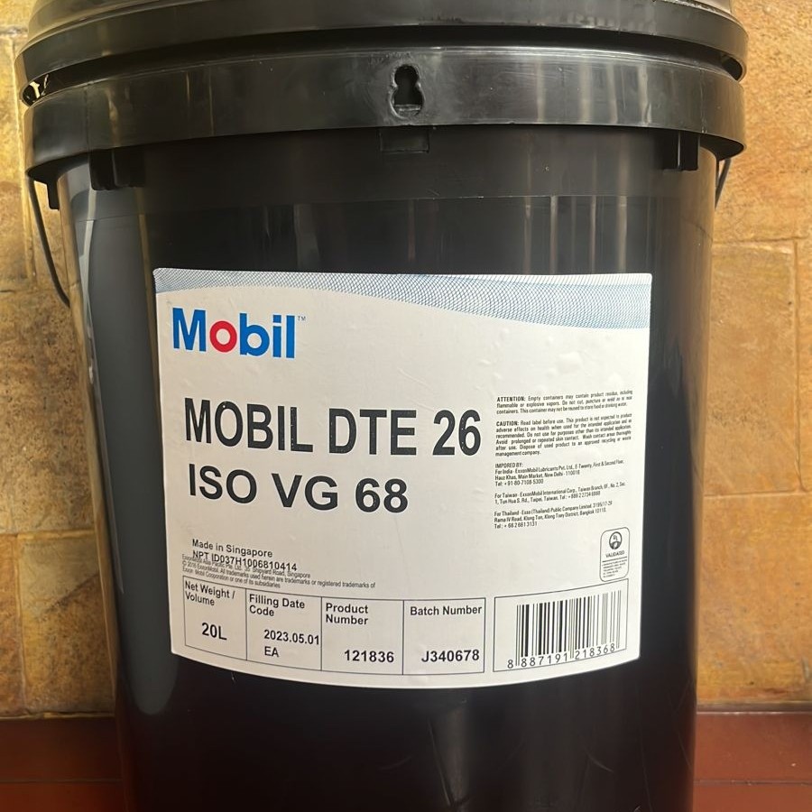 Oli Hidrolik Mobil DTE 26 ISO VG 68 Pail 20 Liter