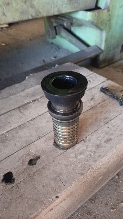 PROSES PABRIKASI CUSTOM FITTING 2 INCH HOSE HIDROLIK MOBIL RANTIS KENDARAAN TAKTIS BARRACUDA