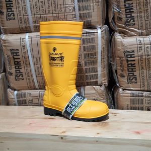 SEPATU SAFETY BOOTS PVC MIDSOLE GOSAVE X-SPARTA
