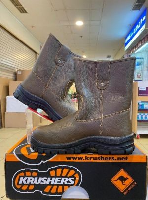 SEPATU SAFETY KRUSHERS BOOTS BROWN SERIES TEXAS 216125 NO.40