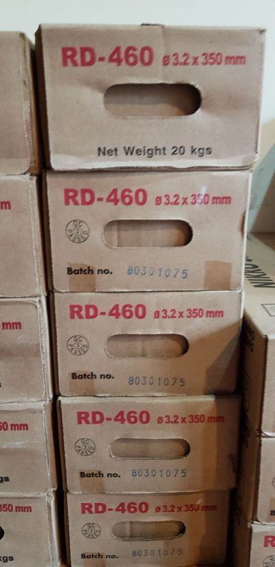 GUDANG KAWAT LAS NIKKO STEEL RD-460 UK 2MM X 300MM