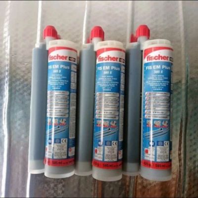 Lem Angkur Beton Baja Rebar Chemical Anchor Epoxy FISCHER FIS EM 585 Plus 585 ML