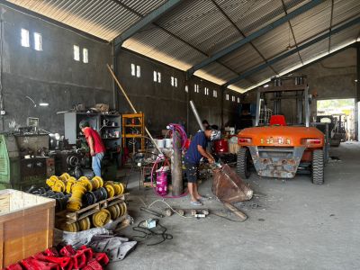 TGL 18 SEPT 26 JASA PENGELASAN BUCKET DAN BUBUT BUSHING BUCKET EKSAVATOR